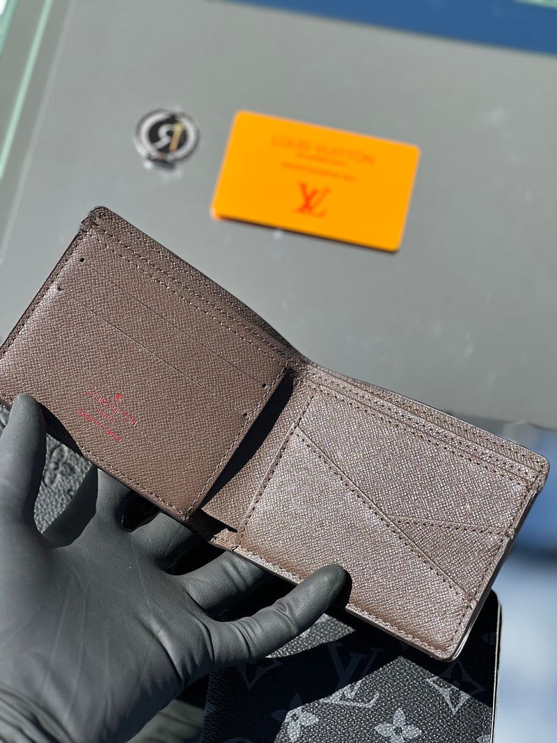 Carteira Lv quadriculado