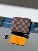 Carteira Lv quadriculado
