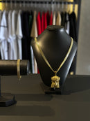 Conjunto: Cordão + Pulseira + Pingente